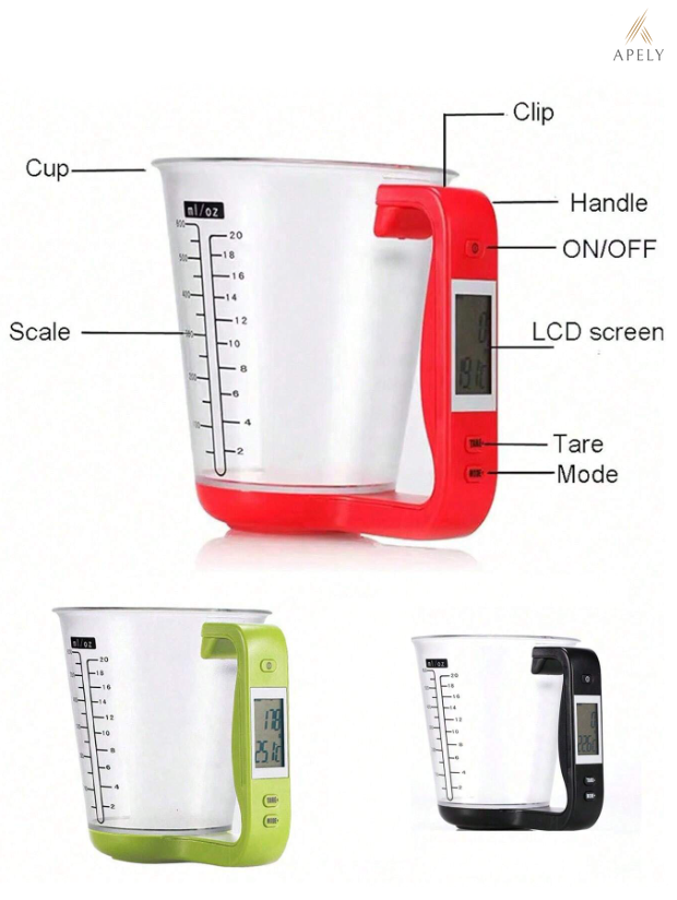 Digital Kitchen Scale LCD