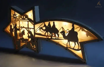 Wooden Wonderlights - Christmas