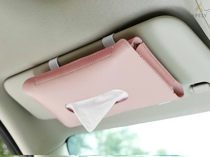 Car Sun Visor Tissue Box Holder