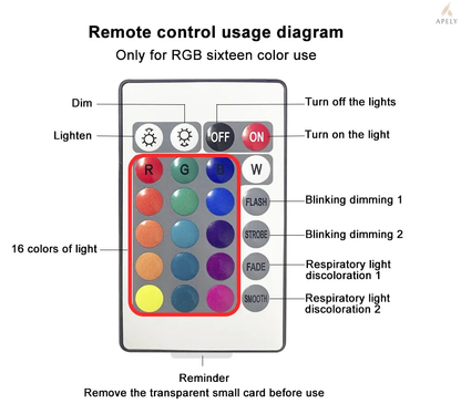 Dynamic Rotating Water Ripple Projector Night Light