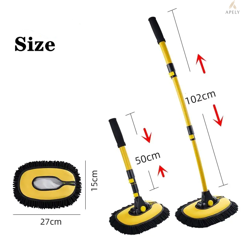 Adjustable Car Telescopic Cleaning Mop